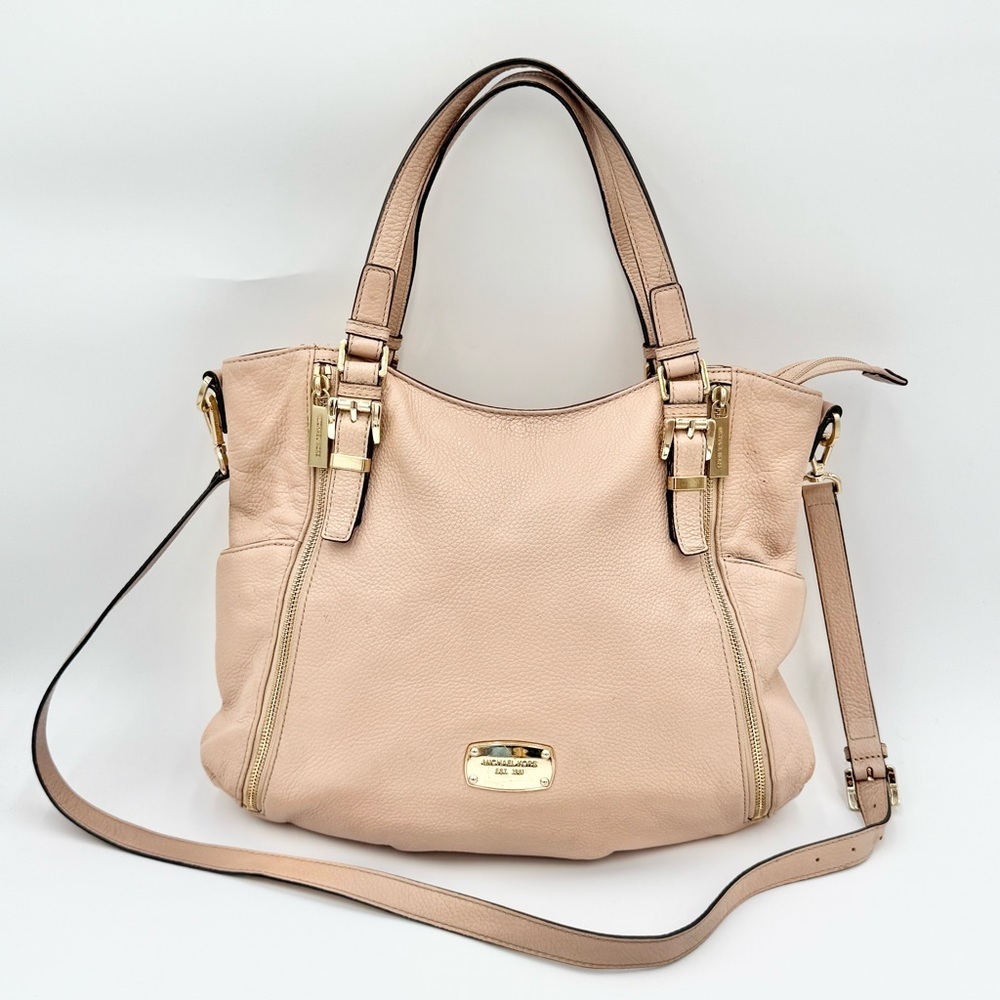 MICHAEL MICHAEL KORS Leather Shoulder Bag, EUC - Picture 7 of 11